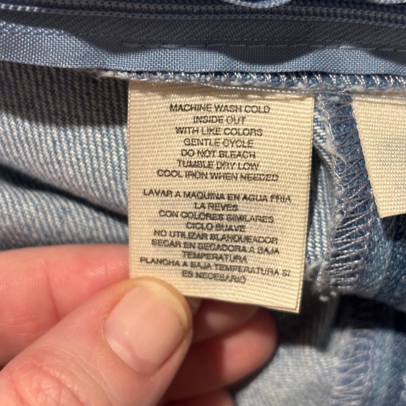 Rachel Roy Pieced Denim Dress Blue Large Mini Patchwork Sleeveless Pockets - Picture 5 of 8